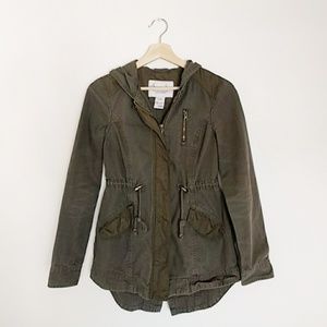 American Rag Hooded Jacket w Adjustable Waist